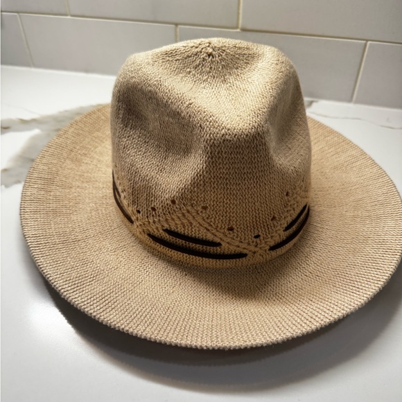 INC Sun Hat - Camel - Picture 2 of 3